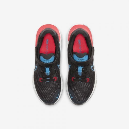 Nike Renew Run | Black / Laser Crimson / Dark Smoke / Laser Blue - Click Image to Close