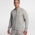 Jordan Lifestyle Fleece Bomber | Dark Grey Heather / Black