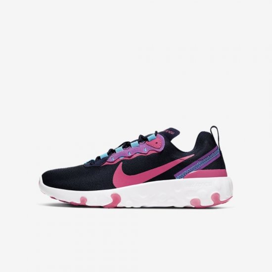 Nike Renew Element 55 | Blackened Blue / Purple Nebula / Blue Fury / Watermelon - Click Image to Close