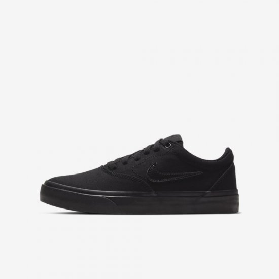 Nike SB Charge Canvas | Black / Black / Black - Click Image to Close