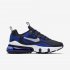 Nike Air Max 270 React | Midnight Navy / Racer Blue / Black / Metallic Silver