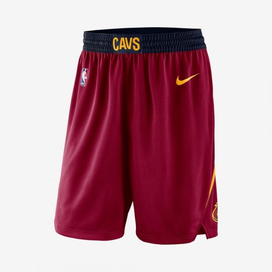Cleveland Cavaliers Nike Icon Edition Swingman | Team Red / University Gold / College Navy / University Gold - Click Image to Close