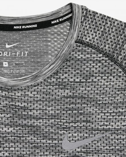Nike Dri-FIT Knit | Heather / Heather - Click Image to Close