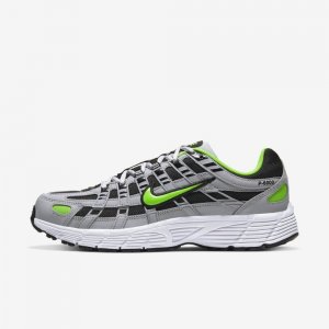 Nike P-6000 | Wolf Grey / Black / White / Electric Green