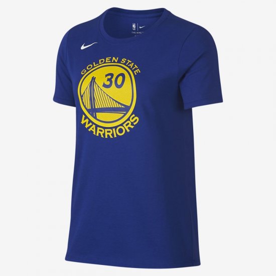 Stephen Curry Golden State Warriors Nike Dry | Rush Blue - Click Image to Close
