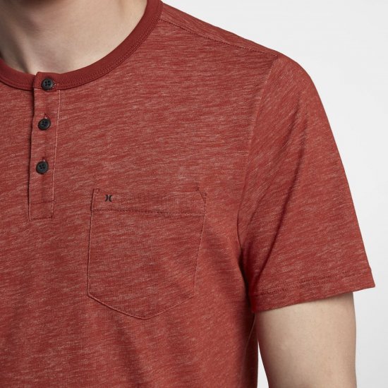 Hurley Dri-FIT Lagos Henley | Mars Stone - Click Image to Close