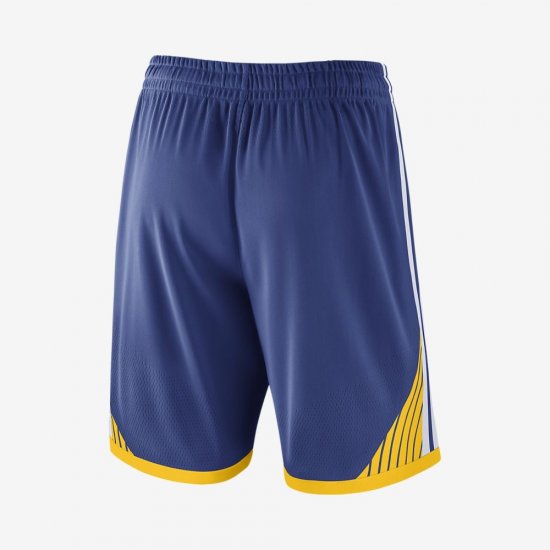 Golden State Warriors Nike Icon Edition Authentic | Rush Blue / White - Click Image to Close