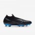 Nike Phantom Vision 2 Elite Dynamic Fit FG | Black / Anthracite / Laser Blue