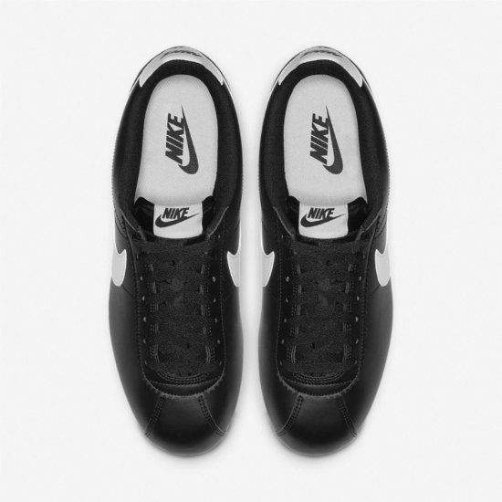 Nike Classic Cortez | Black / White / White - Click Image to Close