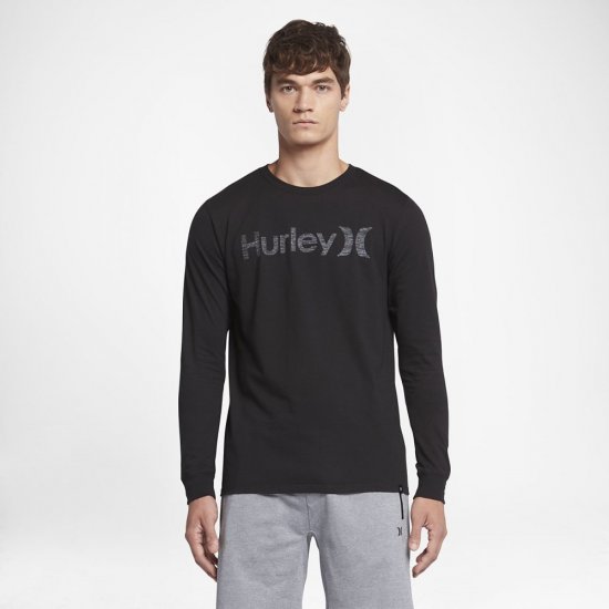 Hurley One And Only Push Through | Black / White - Click Image to Close