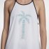 Hurley Palms Awave Ringer | White / Black