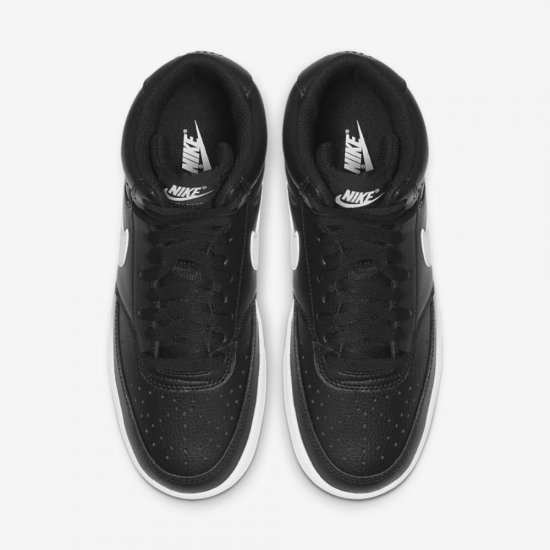 Nike Court Vision Mid | Black / White - Click Image to Close