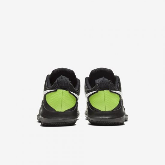 NikeCourt Jr. Vapor X | Black / Volt / White - Click Image to Close