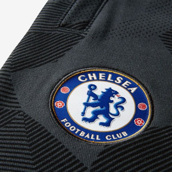 Chelsea FC French Terry | Anthracite / Black / Omega Blue - Click Image to Close