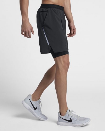 Nike Distance 2-in-1 | Black / Black - Click Image to Close