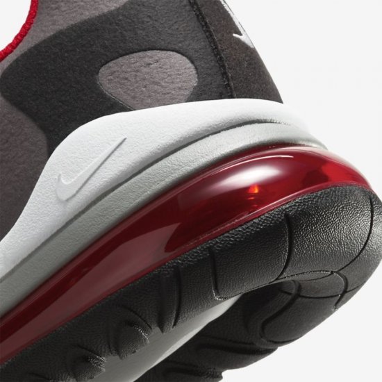 Nike Air Max 270 React | Iron Grey / Black / White / University Red - Click Image to Close