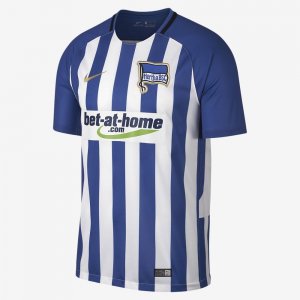 2017/18 Hertha BSC Stadium Home | Game Royal / White / Metallic Gold