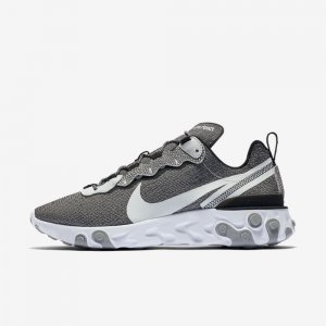 Nike React Element 55 SE | White / Wolf Grey / Black / Pure Platinum