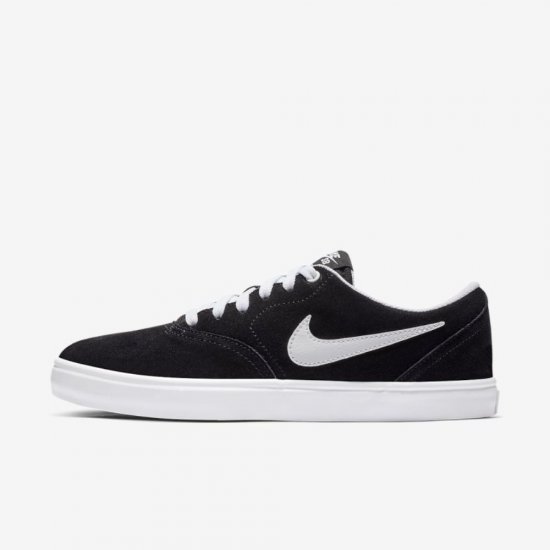 Nike SB Check Solarsoft | Black / White - Click Image to Close