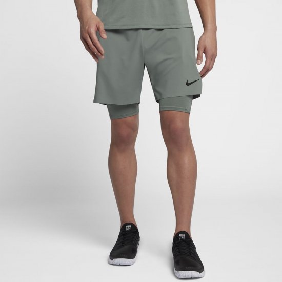 NikeCourt Flex Ace | Clay Green / Clay Green / Black / Black - Click Image to Close