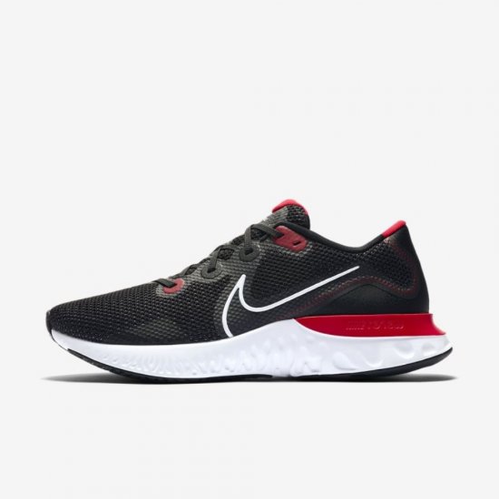 Nike Renew Run | Black / University Red / White - Click Image to Close