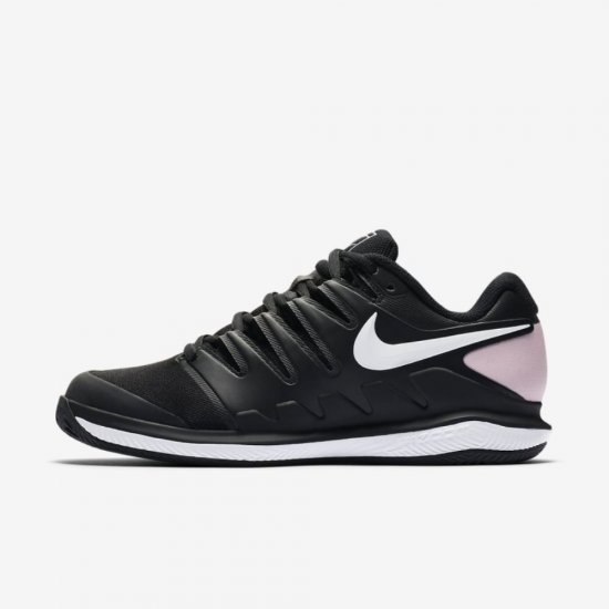 NikeCourt Air Zoom Vapor X | Black / Pink Foam / White - Click Image to Close