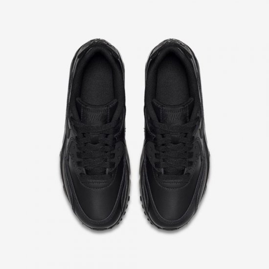 Nike Air Max 90 Leather | Black / Black - Click Image to Close