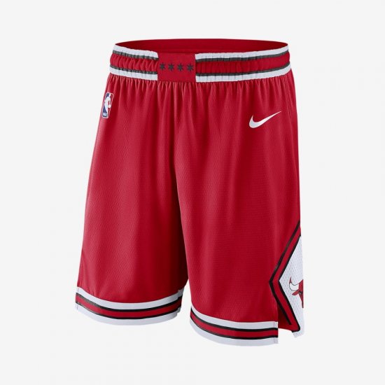 Chicago Bulls Nike Icon Edition Swingman | University Red / White / White - Click Image to Close
