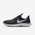 Nike Air Zoom Pegasus 35 FlyEase (Wide) | Black / Gunsmoke / Oil Grey / White