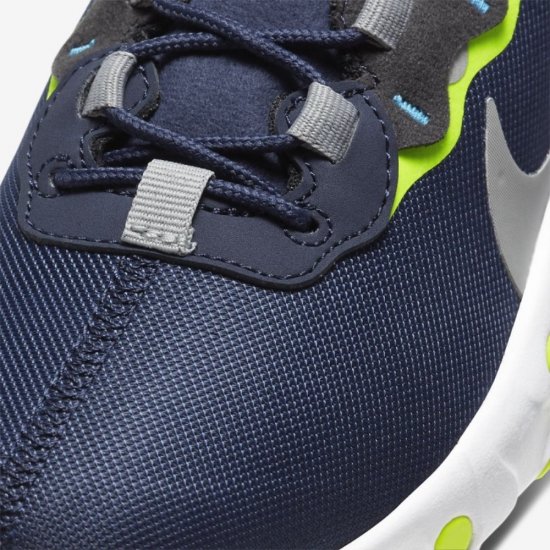 Nike Renew Element 55 | Midnight Navy / Lemon Venom / Laser Blue / Light Smoke Grey - Click Image to Close
