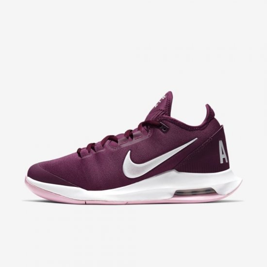 NikeCourt Air Max Wildcard | Bordeaux / Pink Rise / White - Click Image to Close