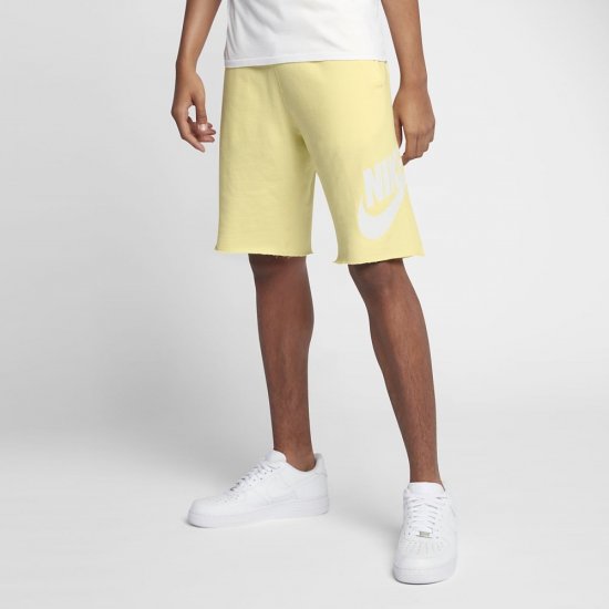 Nike Sportswear | Lemon Chiffon / White - Click Image to Close