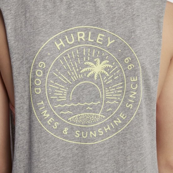 Hurley Good Times | Grey Heather / Citron Tint - Click Image to Close