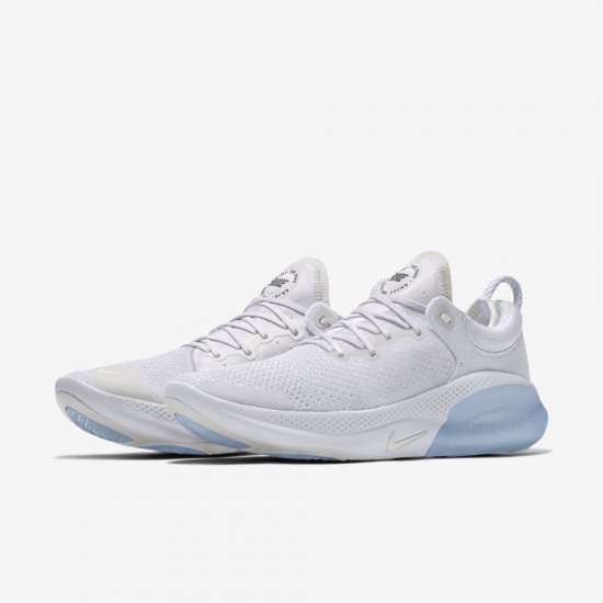 Nike Joyride Run Flyknit By You | White / Pure Platinum - Click Image to Close