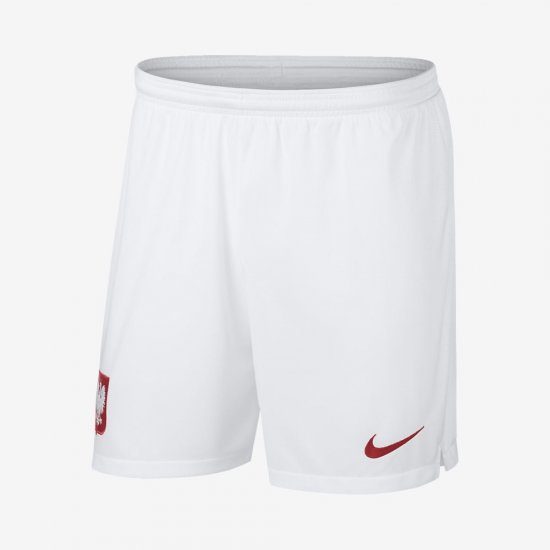 2018 Poland Stadium Home | White / Sport Red - Click Image to Close