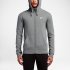 Nike Sportswear Full-Zip | Dark Grey Heather / Dark Grey Heather / White