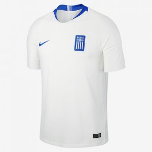 2018 Greece Stadium Home | White / Hyper Cobalt