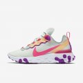 Nike React Element 55 | Pistachio Frost / Vivid Purple / Topaz Gold / Digital Pink