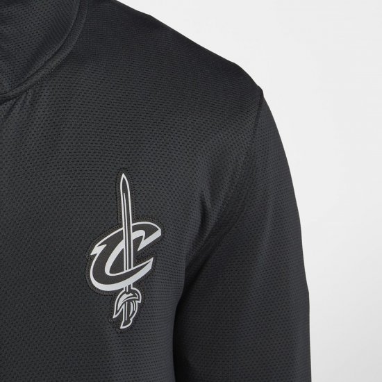 Cleveland Cavaliers Nike Therma Flex Showtime | Black Pine / Black - Click Image to Close