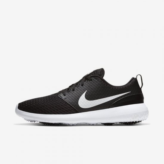 Nike Roshe G | Black / White / Metallic White - Click Image to Close