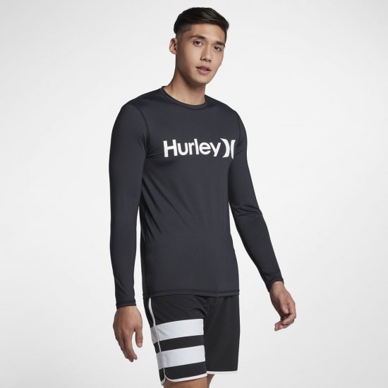 Hurley One And Only | Black / White - Click Image to Close
