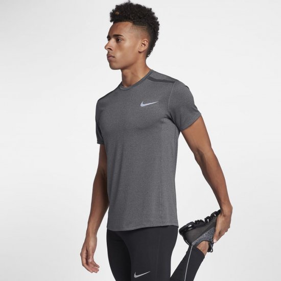 Nike Dri-FIT Miler Cool | Anthracite / Heather / Anthracite - Click Image to Close