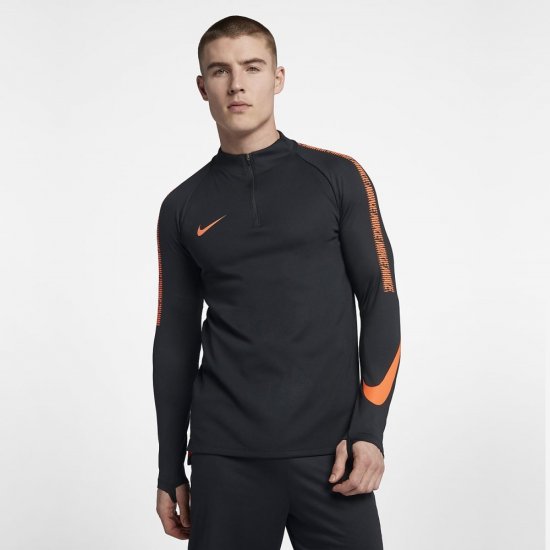 Nike Dri-FIT Squad Drill | Black / Cone / Cone - Click Image to Close