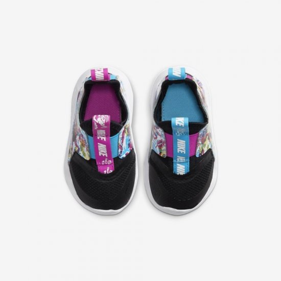 Nike Flex Runner Fable | Black / Fire Pink / Blue Fury / White - Click Image to Close