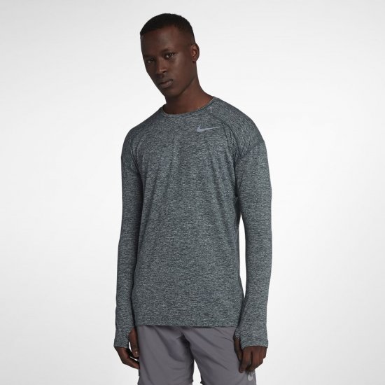 Nike Dri-FIT Element | Deep Jungle / Light Pumice / Heather - Click Image to Close