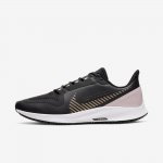 Nike Air Zoom Pegasus 36 Shield | Dark Smoke Grey / White / Plum Chalk / Metallic Gold