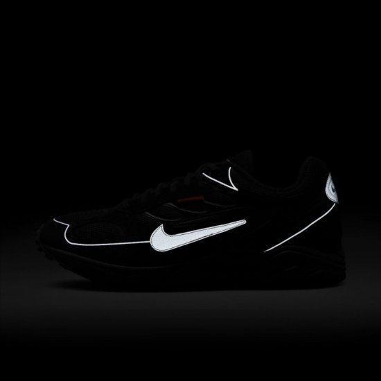 Nike Air Ghost Racer | Black / Dark Grey / Habanero Red / Black - Click Image to Close