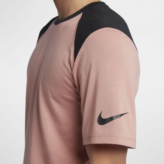 Nike Breathe Elite | Rust Pink / Black / Black - Click Image to Close