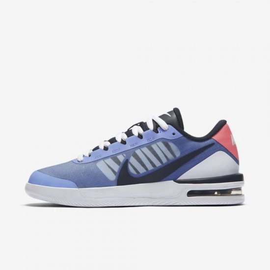 NikeCourt Air Max Vapor Wing MS | Royal Pulse / White / Sunblush / Obsidian - Click Image to Close