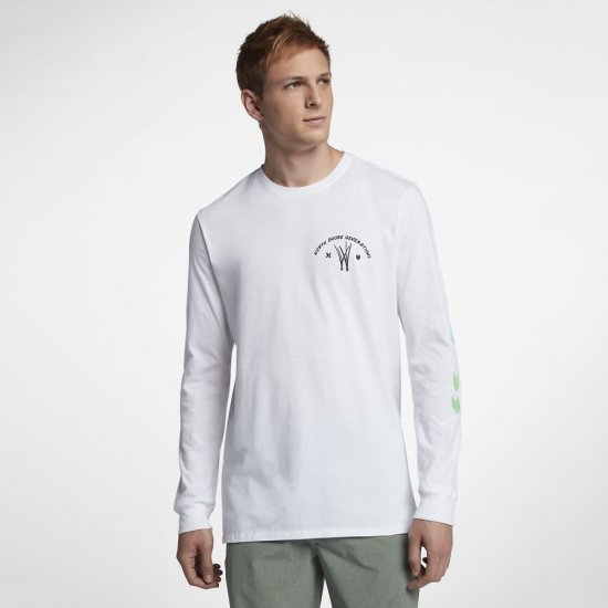 Hurley JJF x Sig Zane | White - Click Image to Close